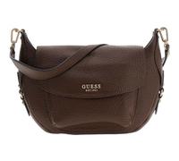 GUESS Schultertasche Umhängetasche Marsha Flap Shoulder Bag Espresso braun