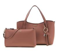 GUESS Schultertasche Umhängetasche Melody 2 In 1 Satchel Rosewood altrosa