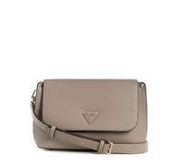 GUESS Schultertasche Umhängetasche Meridian II Flap Crossbody Bag Dark Taupe