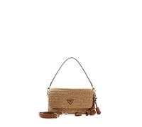 GUESS Schultertasche Umhängetasche Ofelia Flap Shoulder Bag Natural/Cognac hellbraun