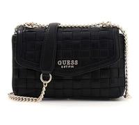 GUESS Schultertasche Umhängetasche Sandy Convertible Xbody Flap Bag Black schwarz