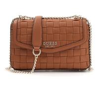 GUESS Schultertasche Umhängetasche Sandy Convertible Xbody Flap Bag Caramel braun