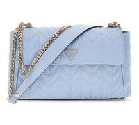 GUESS Schultertasche Umhängetasche Stacey Convertible Xbody Flap Light Blue hellblau
