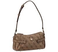 Guess Schultertasche Yesba Mini Top Zip Latte Logo Damen