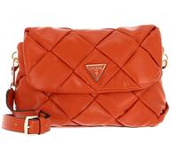 GUESS Zaina Flap Shoulder Bag Damen Handtasche orange