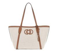 Guess Sebina Shopper beige/braun, Baumwolle, Damen