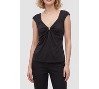 GUESS Selena Cap Sleeve To Jet Black A996 Größe: XL | Blusen Outlet | Damen | Schwarz