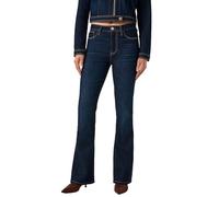 Guess Flared-Jeans Sexy Flare Bluebelle Joy, 5-Pocket-Design, Dunkelblau, Größe 29/32