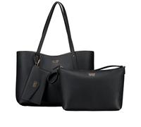 Guess Shopper Brenton – Lederimitat, schwarz – Damen