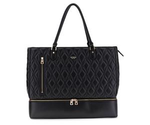 Guess Shopper Maxine Zip Bottom Tote (TWQN) black