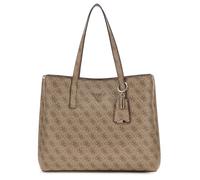 GUESS Meridian II Girlfriend Tote Bag Latte Logo