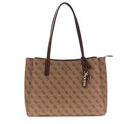 Guess Shopper Noelle II Tech Tote (HWBG) latte logo brown