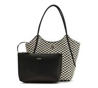 GUESS Shopper Schultertasche Tessi 2 in 1 Tote Black Multi schwarz