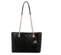 Guess Shopper Tisha 3 Compartment Tote (HWPD) black logo