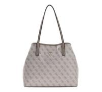 GUESS Victtoria 2 in 1 Tote Dark Taupe Logo