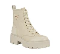 Guess Shun Combat Boot für Damen, Elfenbein 150, 41 EU