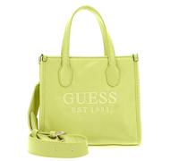 GUESS Silvana 2 Compartment Mini Tote XS Chartreuse