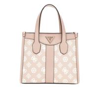 GUESS Silvana 2 Compartment Mini Tote XS Sand Logo