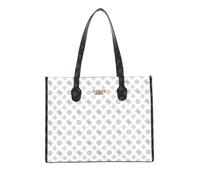 GUESS Silvana Girlfriend Tote White Logo Multi