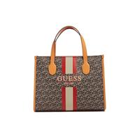Guess Silvana Handtasche 33.5 cm black logo-cognac (HWSC86-65220-BKG)