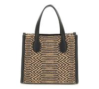 GUESS Silvana Two Compartment Mini Tote Natural / Black