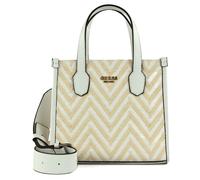 GUESS Silvana Two Compartment Mini Tote White