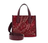 GUESS Silvana Two Compartment Mini Tote XS Claret