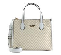 GUESS Silvana Two Compartment Tote White