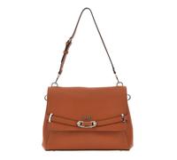 GUESS Silvye Flap Shoulder Bag Cognac