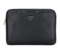 Guess PU Grained Triangle Logo Laptop-Hülle 14" Black