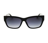 Guess Damen Sonnenbrille GU00105 – rechteckig, polarisiert, verspiegelt – 01B 56 mm