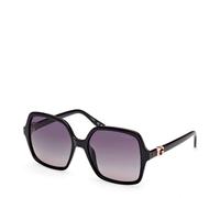 Guess Sonnenbrille GU00190 – für Frauen – polarisiert – Shiny Black / Smoke Polarized – One Size