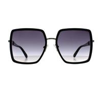 Guess Square Womens Glänzend Schwarz Grau Gradient GO00041 Einheitsgröße