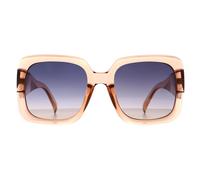 Guess Square Womens Shiny Hellbraun Rauchgrau Gradient GO00046 Einheitsgröße