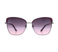 Guess Square Womens Violett Bordeaux Spiegel GU7738 Einheitsgröße