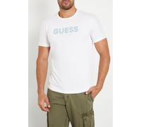 GUESS Ss Cn Classic Design Pure White Größe: S | Cargohosen Outlet | Herren | Weiß
