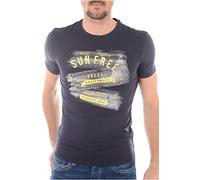 Guess SS RN Liquid Words T T-Shirt für Herren, G720, XXL