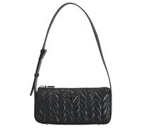 Guess Schultertasche Stacey 23 cm Schwarz