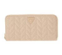 GUESS Stacey SLG Zip Around Wallet L Light Beige