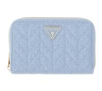 GUESS Stacey SLG Zip Around Wallet M Light Blue