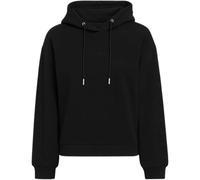 Guess Stacie V4BQ00 KC5O0 Damen-Sweatshirt mit Kapuze, Schwarz, Regular Fit, Schwarz , L