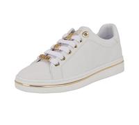 GUESS Damen Stasey Sneaker, Weiß 141, 37.5 EU