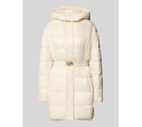 Guess Steppmantel mit Kapuze in Beige, Größe XL