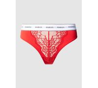 Guess String mit Spitze Modell 'BELLE' in Rot, Größe XS