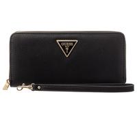 GUESS Geldbörse Laurel II SLG Large Zip Around Wallet Black schwarz