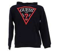 GUESS Sweat Ã Capuche Noir Garçon Trainingsanzug für Kinder und Jugendliche, G7v2, 10 Jahre