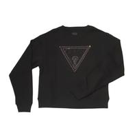 GUESS Sweatshirt mit Rundhalsausschnitt W5GQ12KBKM0 Größe XL Farbe JBLK Schwarz