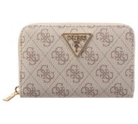GUESS Laurel II SLG Medium Zip Around Wallet Dark Taupe Logo
