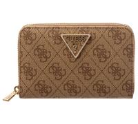 GUESS Laurel II SLG Medium Zip Around Wallet Latte Logo