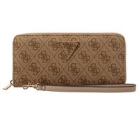 GUESS Laurel II SLG Large Zip Around Wallet L Latte Logo